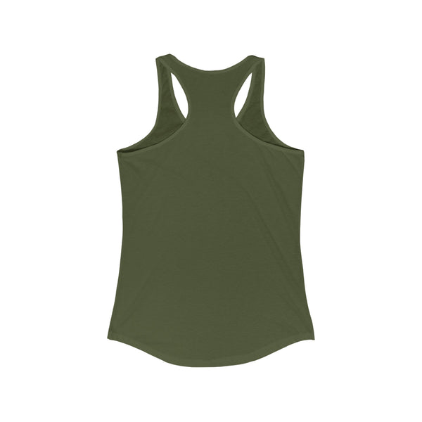Women's Ideal Racerback Tank/Pumpkin Slaughter